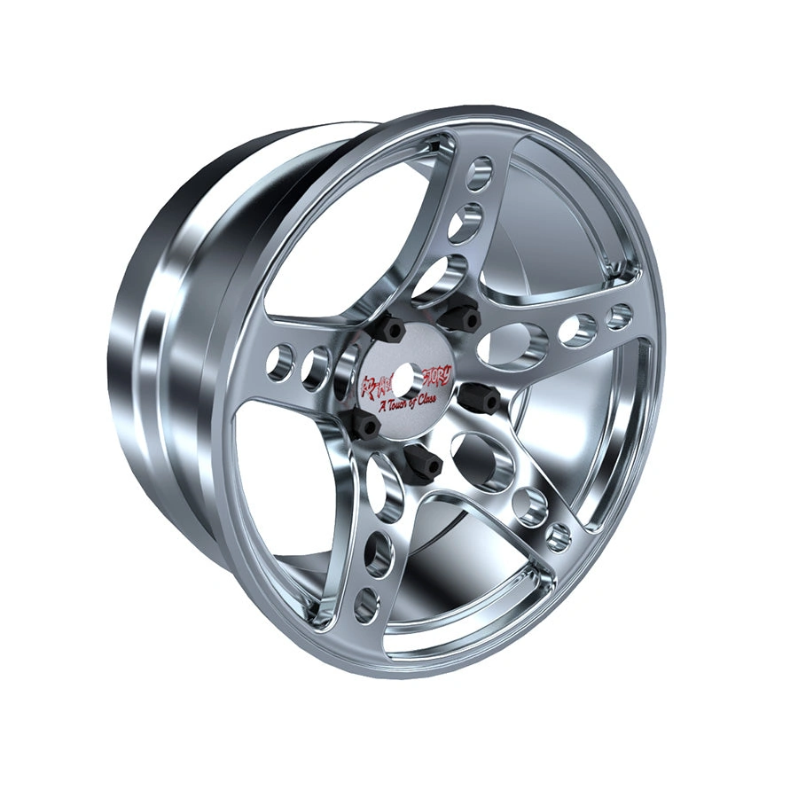 Arlos Chrome Wheelset: Race-Ready Performance & Head-Turning Style
